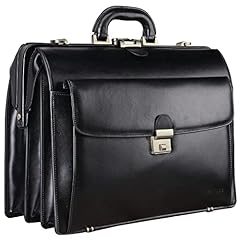 Banuce leather briefcase for sale  Delivered anywhere in USA 