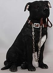 Black staffordshire bull for sale  Delivered anywhere in UK