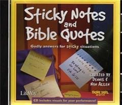 Sticky notes bible usato  Spedito ovunque in Italia 