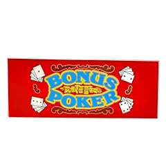 Bonus poker slot for sale  Delivered anywhere in USA 