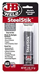 J-B Weld 8267 SteelStik Steel Reinforced Epoxy Putty, used for sale  Delivered anywhere in USA 