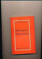 Jacques heyst. drachmes d'occasion  Livré partout en France
