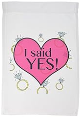 3dRose fl_161154_1 I Said Yes Bride to be Bachelorette for sale  Delivered anywhere in Canada