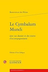 Cymbalum mundi dossier d'occasion  Livré partout en France