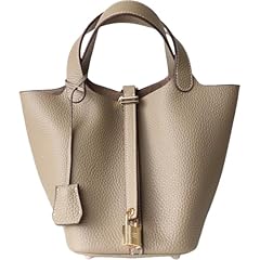 Genuine leather bucket for sale  Delivered anywhere in USA 