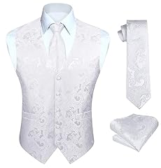 Hisdern white waistcoat for sale  Delivered anywhere in UK