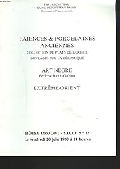 Faïences porcelaines ancienne d'occasion  Livré partout en France