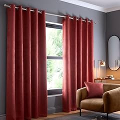 Fusion terracotta curtains for sale  Delivered anywhere in UK