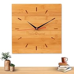 Holz4home wanduhr bambus gebraucht kaufen  Wird an jeden Ort in Deutschland