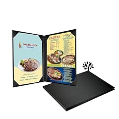 Leather menu covers for sale  Delivered anywhere in USA 