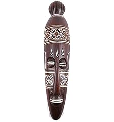 Grande maschera africana usato  Spedito ovunque in Italia 
