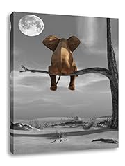 Elephant art wall for sale  Delivered anywhere in USA 
