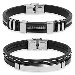 2pcs bracciale uomo usato  Spedito ovunque in Italia 