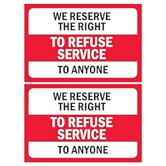 Refuse service sticker for sale  Delivered anywhere in USA 