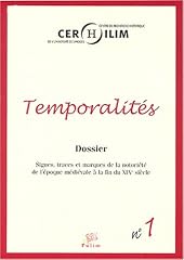 Temporalités signes traces d'occasion  Livré partout en France