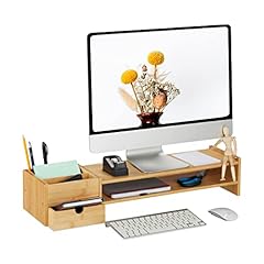 Relaxdays monitorständer bamb gebraucht kaufen  Wird an jeden Ort in Deutschland