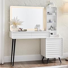 Fluted makeup vanity for sale  Delivered anywhere in USA 
