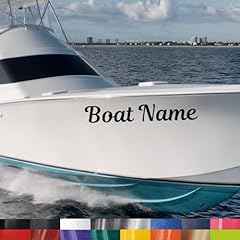 Custom boat name for sale  Delivered anywhere in UK