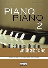 Piano piano mittelschwer gebraucht kaufen  Wird an jeden Ort in Deutschland