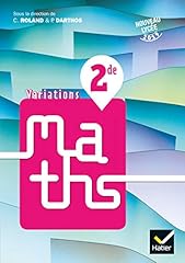 Variations maths 2de d'occasion  Livré partout en Belgiqu