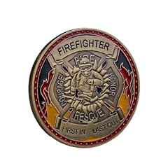 Firefighter coin challenge for sale  Delivered anywhere in USA 