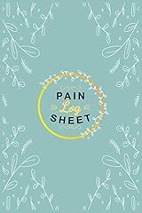 Pain log sheet for sale  Delivered anywhere in USA 