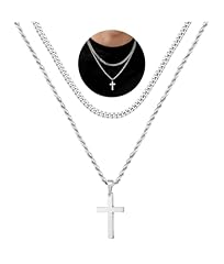Yooblue cross necklace for sale  Delivered anywhere in USA 