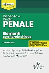 Dispensa diritto penale. usato  Spedito ovunque in Italia 