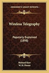 Wireless telegraphy popularly usato  Spedito ovunque in Italia 