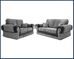 Grey seater seater for sale  Delivered anywhere in UK