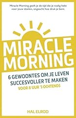 Miracle morning gewoontes d'occasion  Livré partout en France