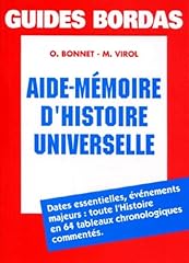 Aide mémoire histoire for sale  Delivered anywhere in UK