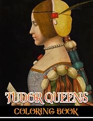 Tudor queens coloring for sale  Delivered anywhere in Ireland