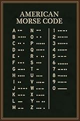 American morse code for sale  Delivered anywhere in USA 