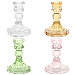 Colored glass candle for sale  Delivered anywhere in USA 