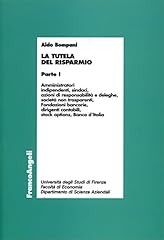 Tutela del risparmio. d'occasion  Livré partout en France