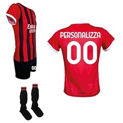 Kit maglietta rossonera usato  Spedito ovunque in Italia 