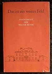 Weites feld festschrift gebraucht kaufen  Wird an jeden Ort in Deutschland