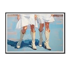 Cowgirl boot print for sale  Delivered anywhere in USA 
