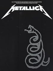 Metallica black book usato  Spedito ovunque in Italia 