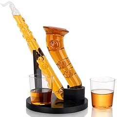 Saxophone decanter set for sale  Delivered anywhere in USA 