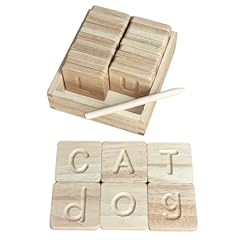Montessori wooden alphabet for sale  Delivered anywhere in USA 