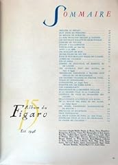 Album figaro 1948 d'occasion  Livré partout en France