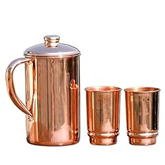 Copper pitcher tumblers for sale  Delivered anywhere in UK