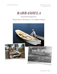 Barbashela restoration report d'occasion  Livré partout en France
