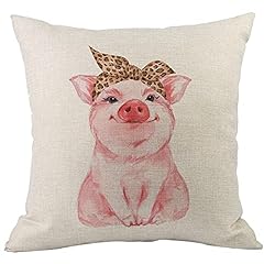 Cansego pig pillowcases for sale  Delivered anywhere in UK