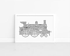 Personalised steam engine for sale  Delivered anywhere in UK