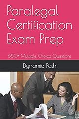 Paralegal certification exam for sale  Delivered anywhere in USA 