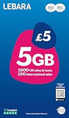 Lebara sim card for sale  Delivered anywhere in UK