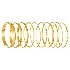 Stiffeners gold bangles for sale  Delivered anywhere in UK